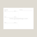Undated Weekly Planner for Luxury A5 Notebook